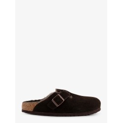 Boston VL/Shearling suede mule