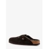 Boston VL/Shearling suede mule