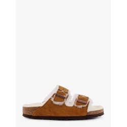 Arizona Shearling suede sandals