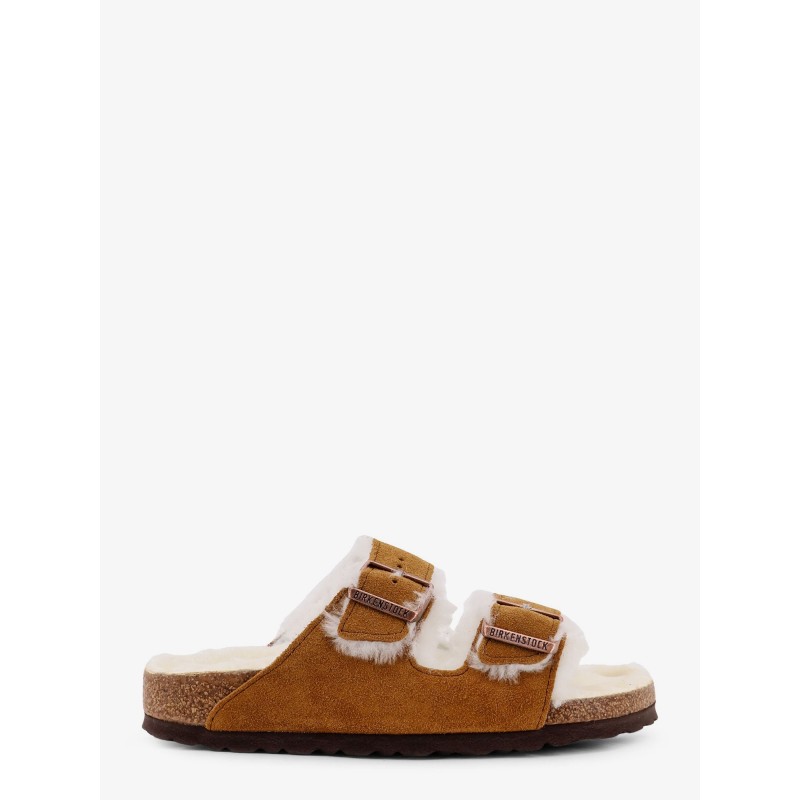 Arizona Shearling suede sandals