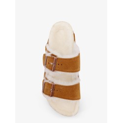 Arizona Shearling suede sandals