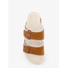 Arizona Shearling suede sandals
