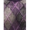 Diamond pattern mohair blend sweater