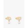 Petit CD Lucky Star metal earrings