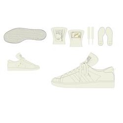 Chavarria Jabbar low-top leather sneakers