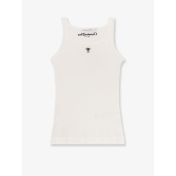 Ribbed cotton tank top
