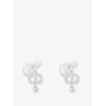 Dior Tribales metal earrings
