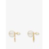Dior Tribales metal earrings