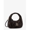 Wander matelassé leather shoulder bag