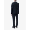 Virgin wool blend tuxedo with gilet and satin profiles