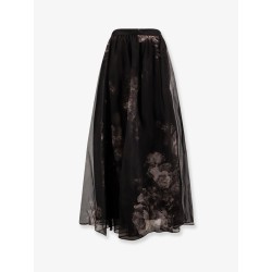 Hypnotic Maxi Skirt silk long skirt