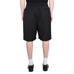 WOOL BLEND BERMUDA SHORTS