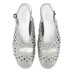SLINGBACK SANDAL "EMPURIA METALLIC"
