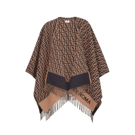 PONCHO IN LANA E CASHMERE