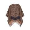 PONCHO IN LANA E CASHMERE