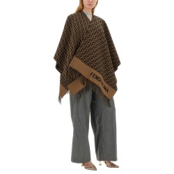 PONCHO IN LANA E CASHMERE