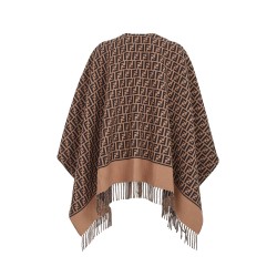 PONCHO IN LANA E CASHMERE
