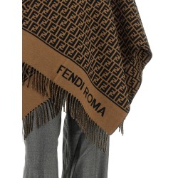 PONCHO IN LANA E CASHMERE