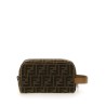 BEAUTY CASE "FF" JACQUARD SMALL