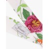 Gucci flora printed silk twill neck bow