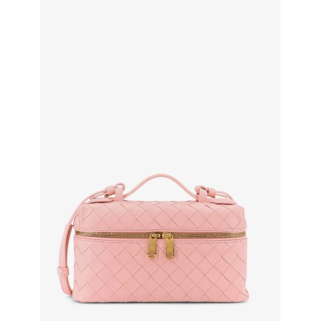 Bang Bang leather vanity case with Intrecciato motif