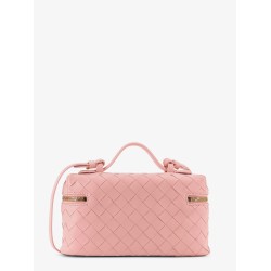 Bang Bang leather vanity case with Intrecciato motif