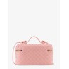 Bang Bang leather vanity case with Intrecciato motif