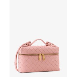 Bang Bang leather vanity case with Intrecciato motif