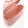 Bang Bang leather vanity case with Intrecciato motif