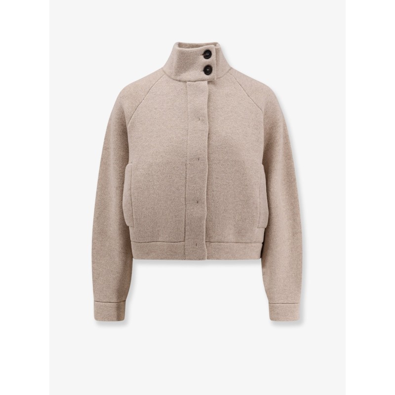 Cashmere cardigan with Monili