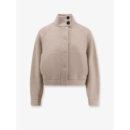 Cashmere cardigan with Monili