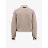 Cashmere cardigan with Monili