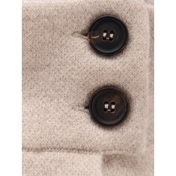 Cashmere cardigan with Monili