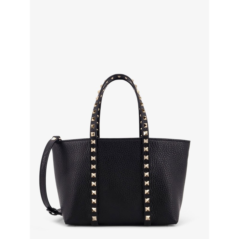 Valentino Garavani Rockstud leather shopping bag