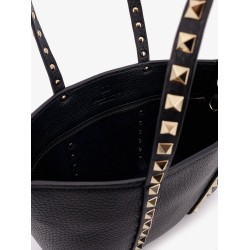 Valentino Garavani Rockstud leather shopping bag