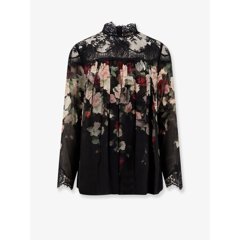 Hypnotic Lace Yoke Blouse viscose shirt