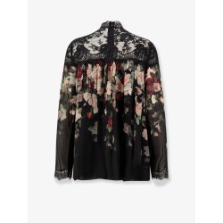 Hypnotic Lace Yoke Blouse viscose shirt