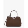 Leather shoulder bag