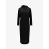 Wool blend midi dress