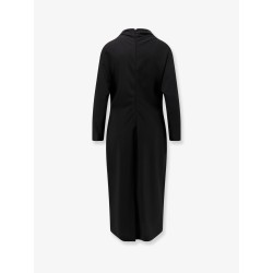 Wool blend midi dress
