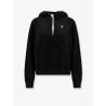 Cotton blend sweatshirt with hood