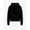 Cotton blend sweatshirt with hood