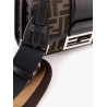 Baguette double jacquard shoulder bag