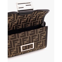 Baguette double jacquard shoulder bag