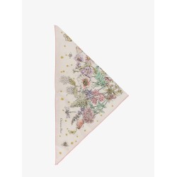 Flowers Calendar Triangle silk foulard