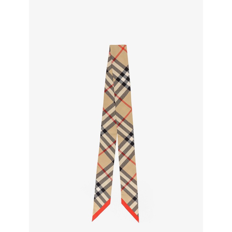 Silk bandeau with Burberry Check motif