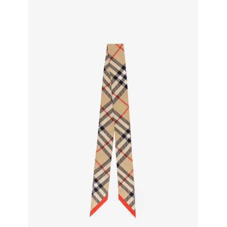 Silk bandeau with Burberry Check motif