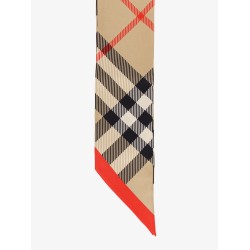 Silk bandeau with Burberry Check motif