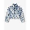 W-Histel denim down jacket