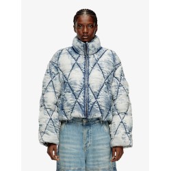 W-Histel denim down jacket